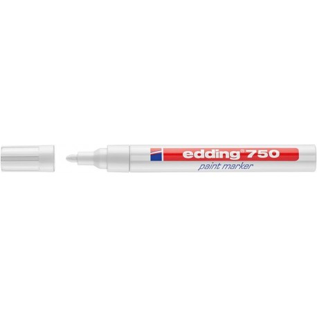 Marqueur. 750 Blanc Edding