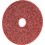 Disque auto-agrippant, Ø de 125 mm avec centrage, grain céramique, Degré de finesse : moyen, Couleur rouge