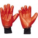 Gants de protection Hiver, PVC, orange (Par 12)