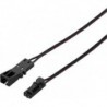 Extension LED 12V L 5000mm, noir
