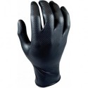 Gants de protection Grippaz,Taille XL,noir(Box a 50 Pièces )