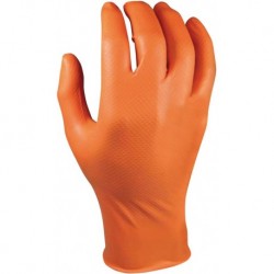Gants de protection Grippaz,Taille2XL,orange(Box a 50 Pièces )