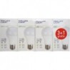 4x LED Ampoule poire 5,5W E27 470lm