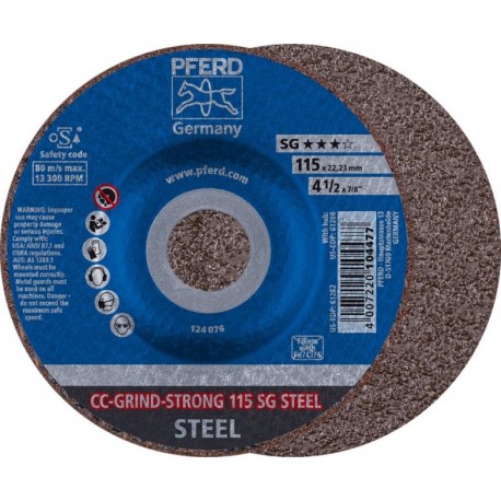 Meule CC-Grind 115mm STRONG-STEEL Pferd