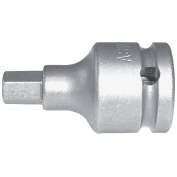 Douille. 1/2" Hex17mm ASW