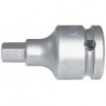 Douille. 1/2" Hex17mm ASW
