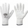 Gant de protection, Nylon, Taille 8, Blanc (Par 12)