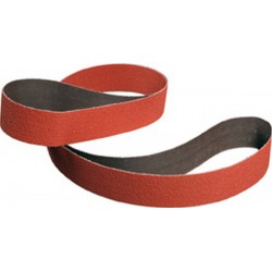 Bande abrasive de 75 x 2000 mm, Cubitron (TM) II 984F, Grain : 36+