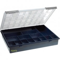 Rangement avec 15 cases, Bleu
