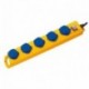 Bloc de distribution 5 empl. H07RN-F3G1,5 2m brennenstuhl 1 PCS