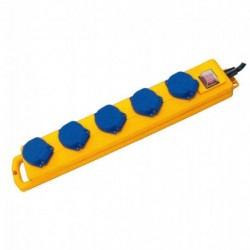 Bloc de distribution 5 empl. H07RN-F3G1,5 2m brennenstuhl 1 PCS