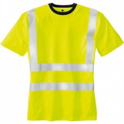 T Shirt haute visibilté HOOGE,jaune fluo, Taille M