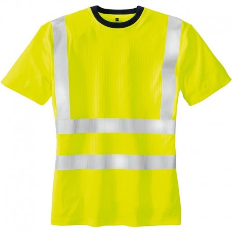 T Shirt haute visibilté HOOGE,jaune fluo, Taille M