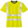 T Shirt haute visibilté HOOGE,jaune fluo, Taille M