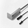 Nouvel angle de gradateur LED 12VDC max. 36W, Alu Op., 1.8m