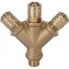 Distributeur d'air comprimé, 3 sorties MS AG G1/2 Riegler