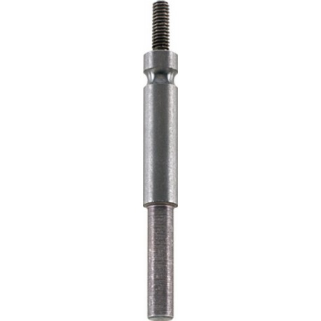 Tige de serrage pour manchon abrasif en rouleau, Ø du filetage x Long. du filetage : 3 x 25 mm, Ø de la tige x Long. totale 6 x 76 mm