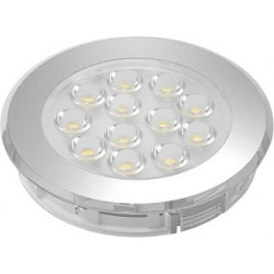 Lampe LED  Alu Op.ww, 12V, 2.3W, IP 44, 2m