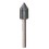 Porte-capuchons abrasifs forme G 5x11x3mm Pferd 1 PCS