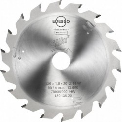 Lame carbure Akku 136x1,6x20mm Z18 W