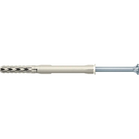 Cheville et vis hexagoanle URD 10x120 T galZn (Par 50)