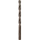 Foret hélicoïdal avec queue cylindrique longue, en acier à coupe rapide, type N, DIN 340, laminé, surface sans revêtement, Ø h8 : 2,50 mm