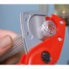 Ciseaux à tubes en plastique 185mm PLASTICUT Knipex