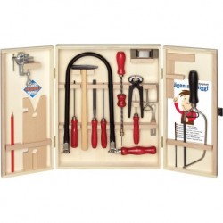 Coffret outils menuiserie enfant  Type 401S 19 Pièces .