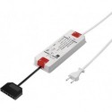 LED EVG 12VDC, 0-50W 200-240V, 50/60Hz, 2m EFS