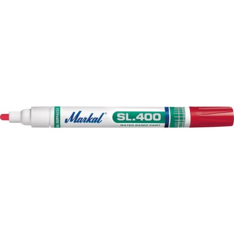 Marqueur SL 400 rouge pour tous support(Par 12)