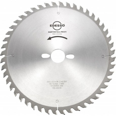 Lame carbure Profi 250x3,2x30mm Dent 48 W