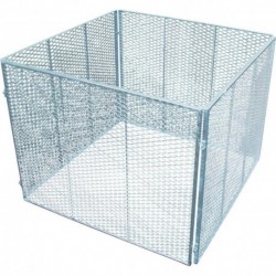 Composteur galvanisé 100 x 80 x 100 cm