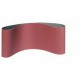 Bande abrasive, de 100 x 610 mm avec un dense poudrage au corindon, Grain : 240