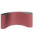 Bande abrasive, de 100 x 620 mm avec un dense poudrage au corindon, Grain : 100