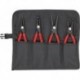Pince à circlips de précision-Set 4Pièces .en sac enroulé Knipex