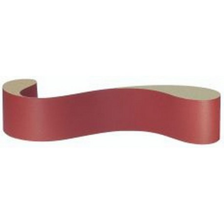 Bande abrasive, de 150 x 2250 mm avec un poudrage ouvert au corindon, Grain : 120