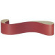 Bande abrasive, de 150 x 2250 mm avec un poudrage ouvert au corindon, Grain : 150