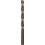 Foret hélicoïdal avec queue cylindrique longue, en acier à coupe rapide, type N, DIN 340, laminé, surface sans revêtement, Ø h8 : 6,80 mm