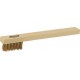 Brosse à bougies, ondulée, Nombre de rangées : 3, Garniture Fil de laiton, Epaisseur du fil 0,20 mm, Modèle : ondulé