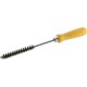 Brosse à trous, Ø : 20 mm, Garniture Fil d'acier, Modèle ondulé