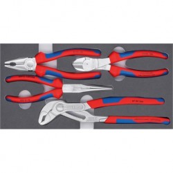 Assortiment Pinces basiques Chromé 4 Pièces  Knipex