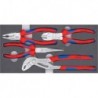 Assortiment Pinces basiques Chromé 4 Pièces  Knipex