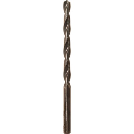 Foret hélicoïdal avec queue cylindrique longue, en acier à coupe rapide, type N, DIN 340, laminé, surface sans revêtement, Ø h8 : 10,00 mm