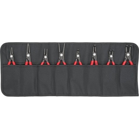Pince à circlips de précision-Set 8Pièces .en sac enroulé Knipex