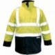 Parka M-Safe Multinorm jaune-bleu, Taille 3XL