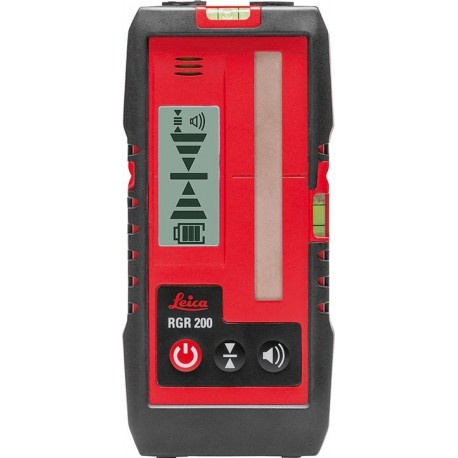 Récepteur laser pour Localiser des lignes laser rouge et vert sur une distance sur 80 m Leica