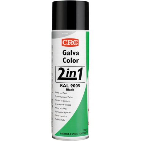 Primaire et peinture 2-in-1, noir mate (Par 12)