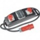 Multiprise caoutchouc S10