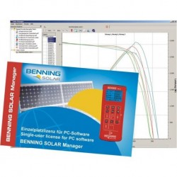 Logiciel PC SOLAR Manager Benning