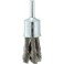 Brosse-pinceau, fil d'acier inoxydable torsadé, Ø de la brosse : 20 mm, Long. de la garniture 29 mm, Epaisseur du fil 0,26 mm, Vitesse maxi. : 22000 tr/mn